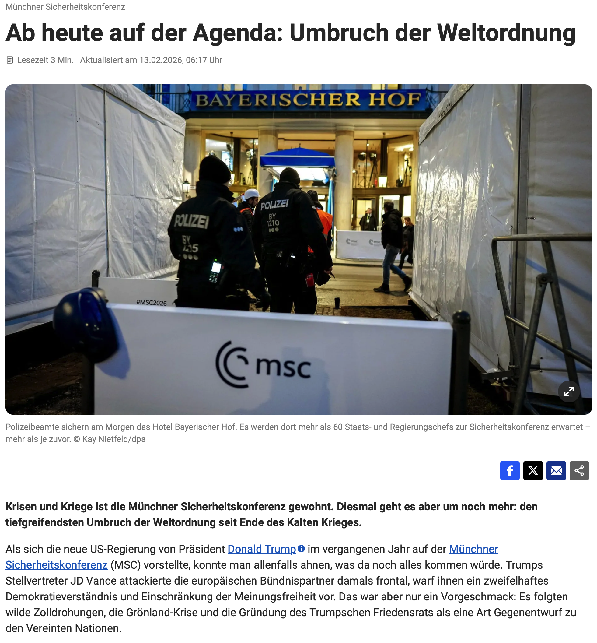 Bestimmt Deutschland wieder die neue Weltordnung⁉️