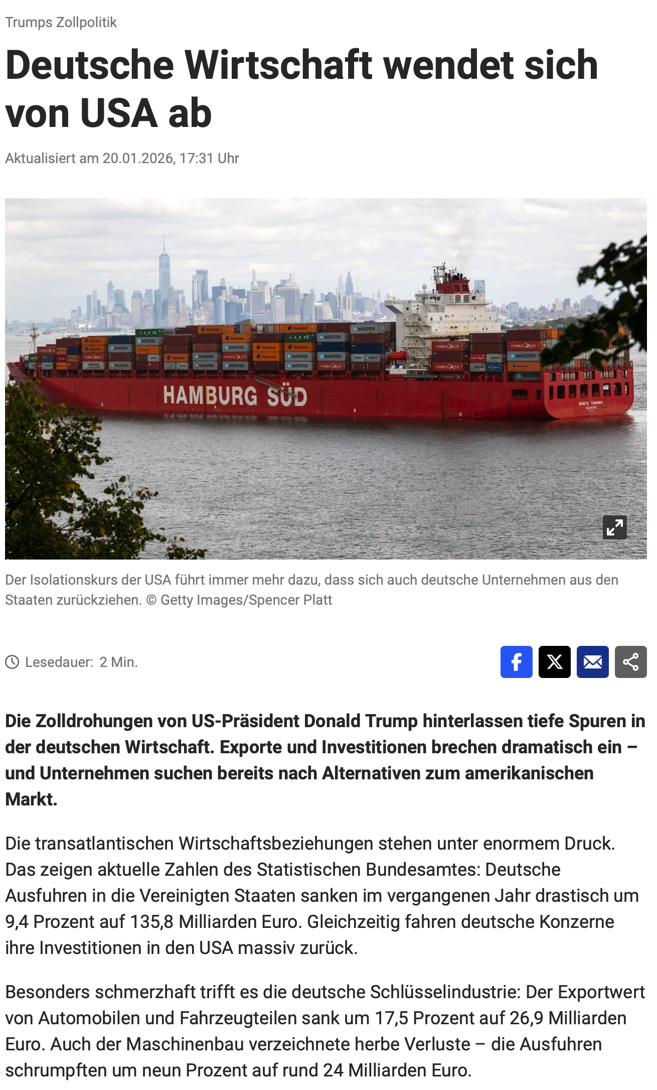 Knaller vom 19. Januar 2026