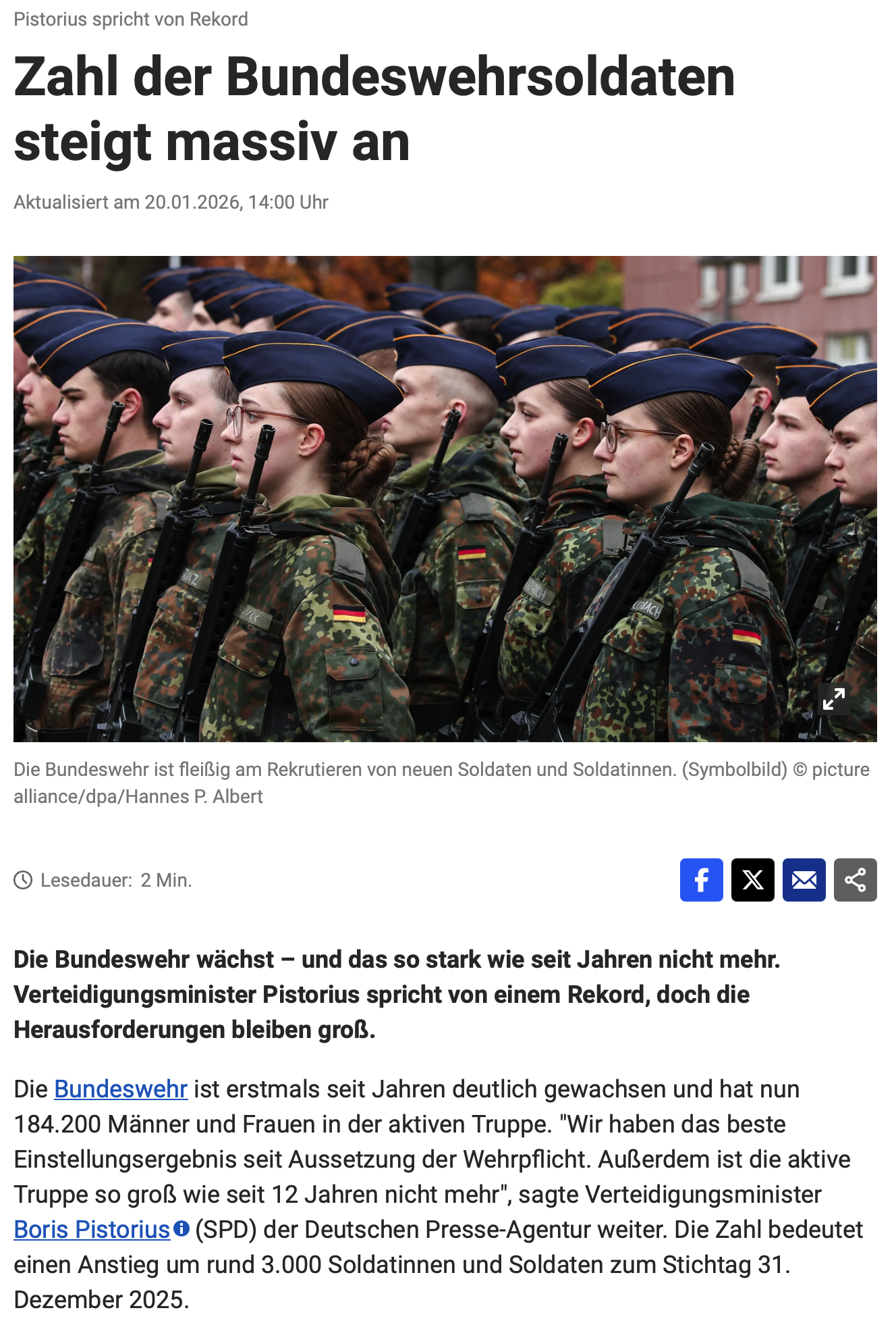 Knaller vom 21. Januar 2026